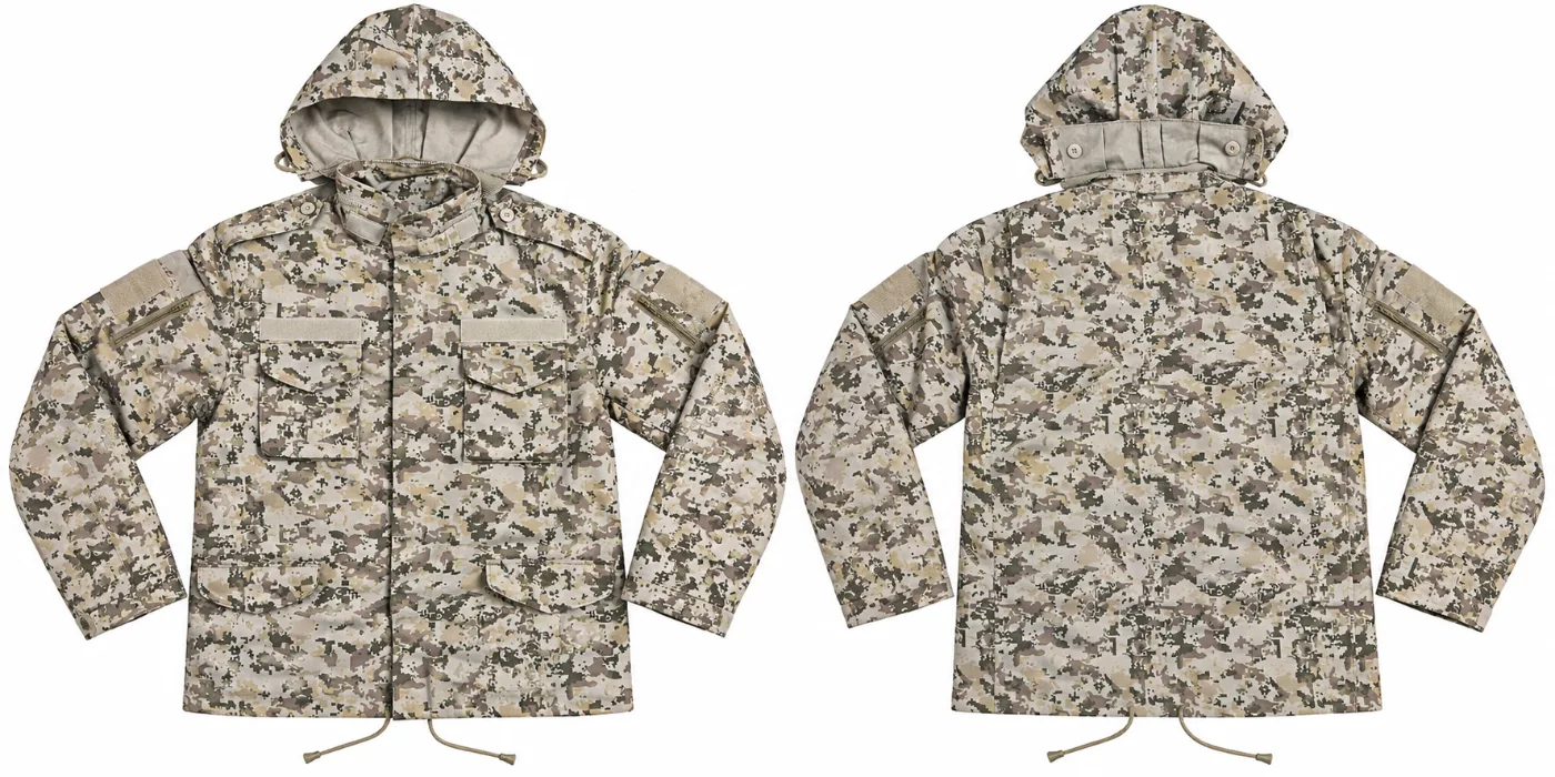 Texpro desert digital camo military field jacket