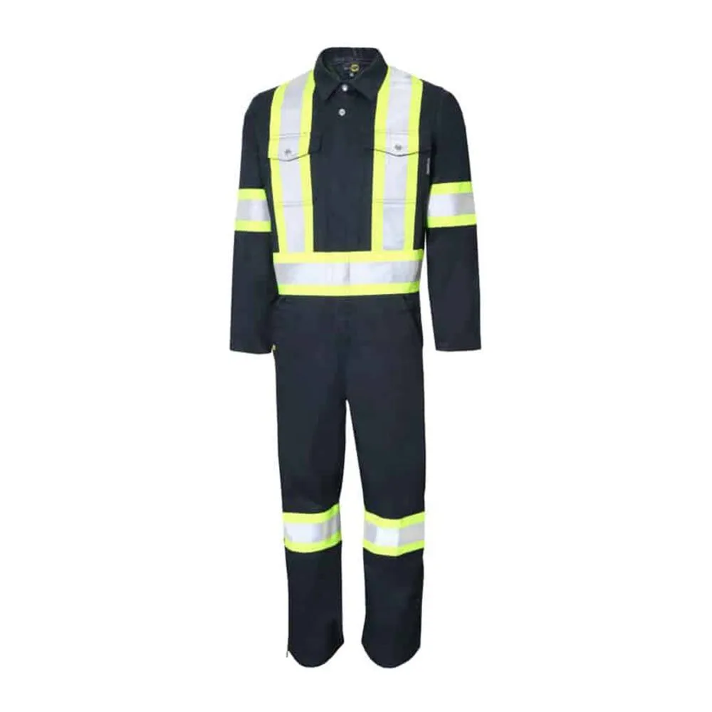 Texpro coverall hi vis tape navy