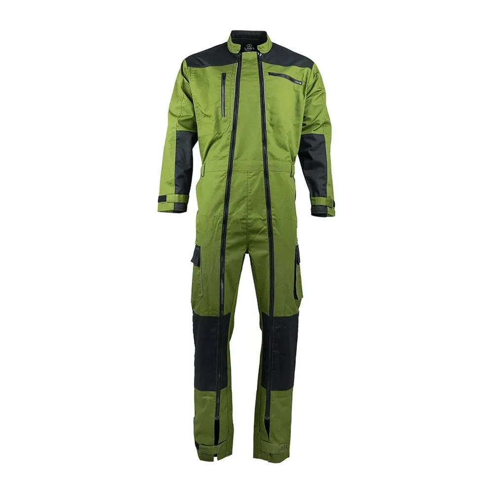 Texpro coverall two tone green black