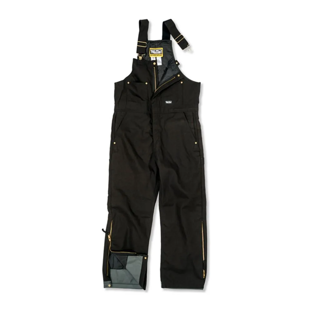 Texpro bib brace overall black