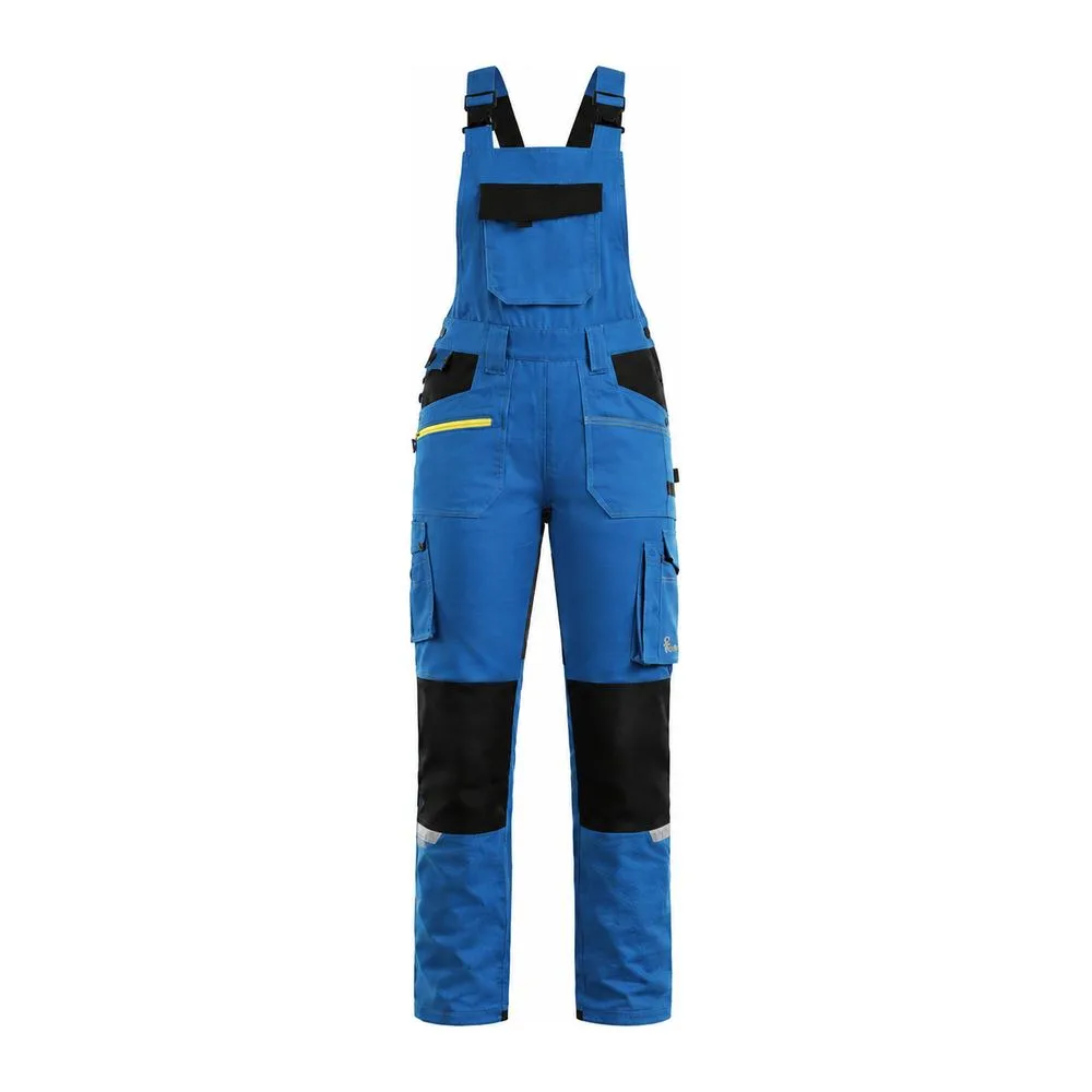 Texpro bib brace overall blue black