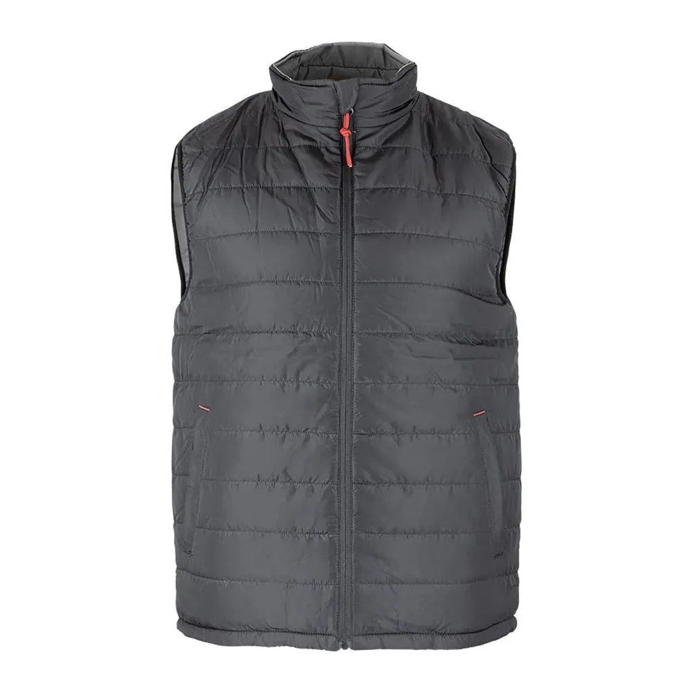Texpro quilted vest grey