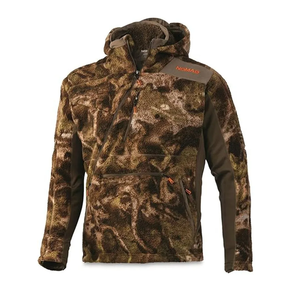 Texpro hunting jacket hooded camo brown