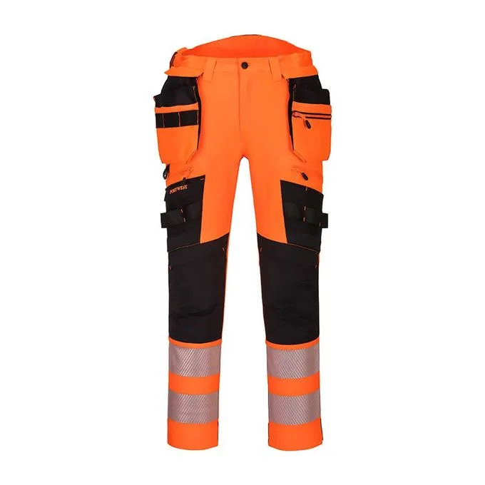 Texpro hi vis holster trousers orange
