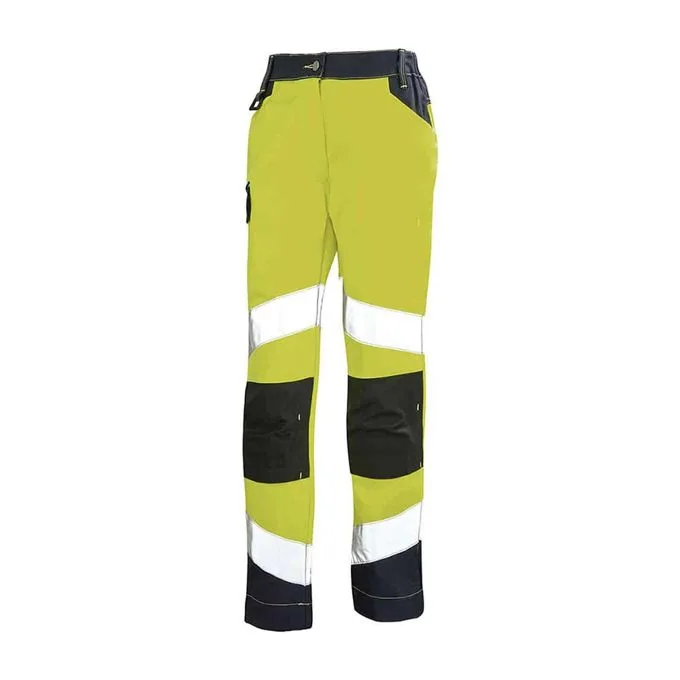Texpro hi vis trousers yellow black