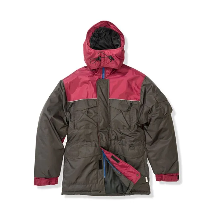 Texpro womens insulated winter jacket grey